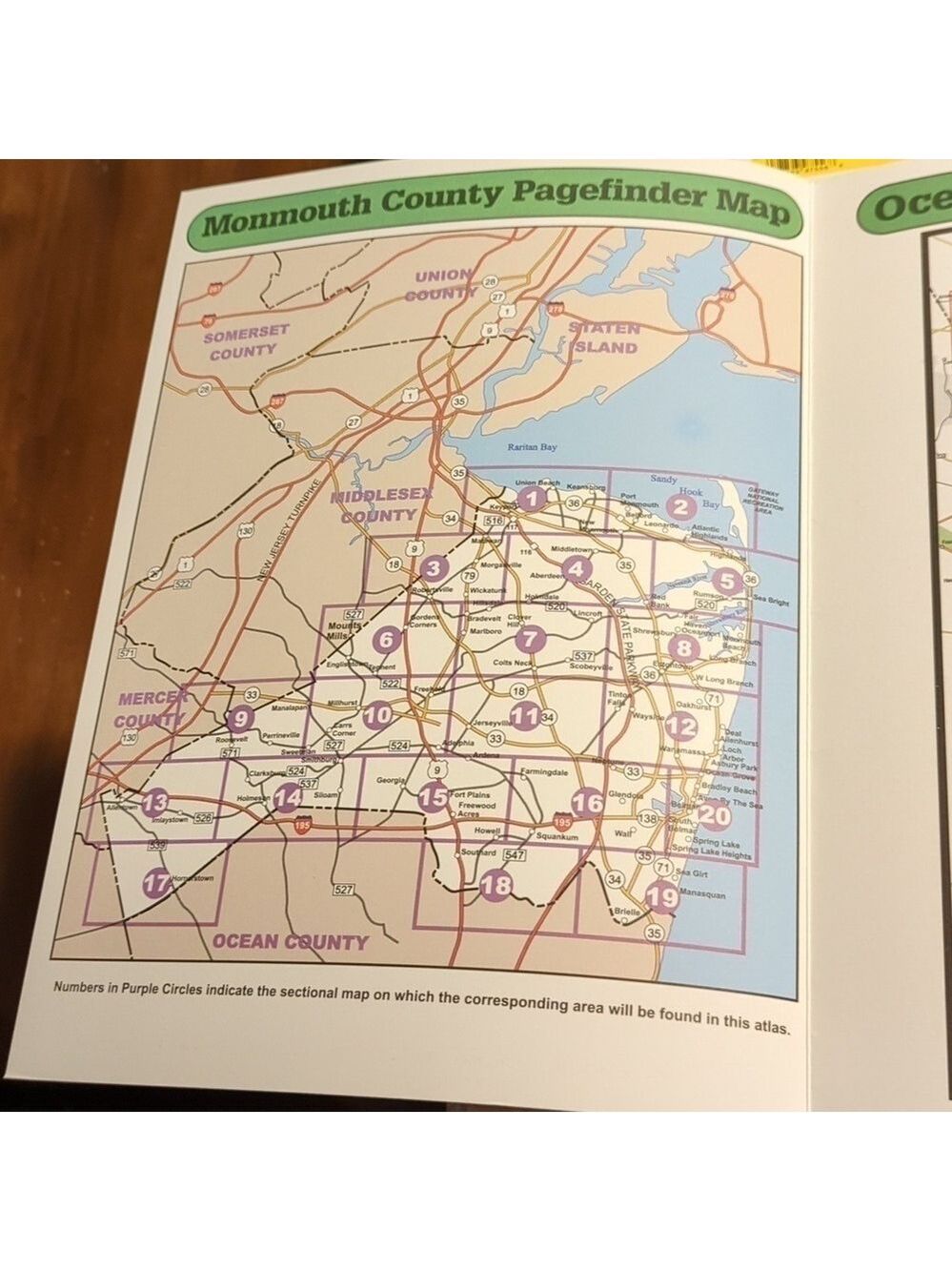 Geographia Monmouth Ocean County New Jersey Atlas 2003 - Picture 5 of 16